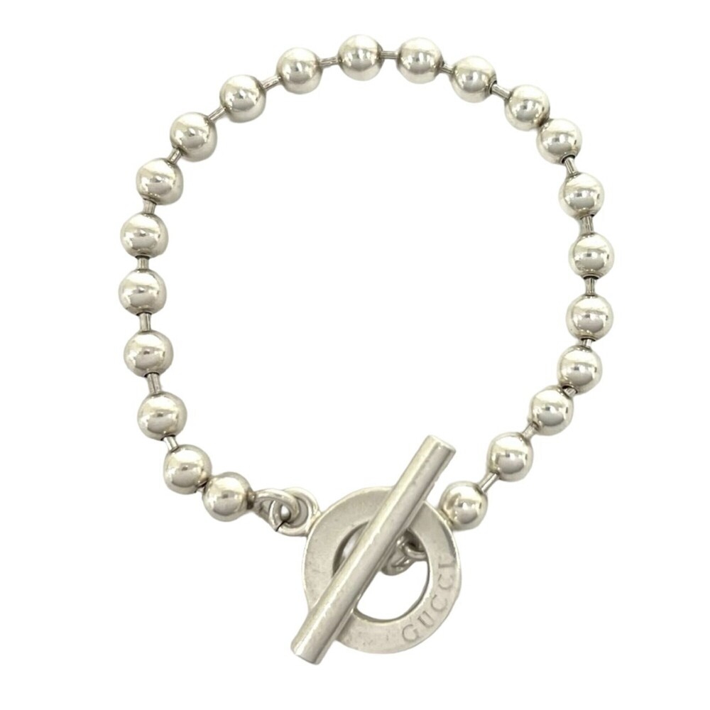 GUCCI Silver Charm Bracelet